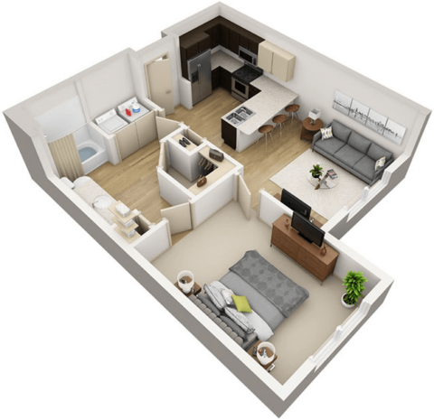 A1A Floor Plan